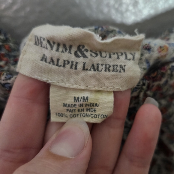 Denim & Supply Ralph Lauren Floral Skirt Size M - Picture 12 of 12